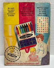 Vintage LASSIE 128-Page Coloring Book 9 Pages Colored Whitman #1134 1965
