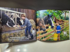 Daddy’s Little Boy Children’s Book – Father Son Story – Farm Life – New