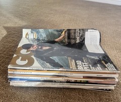 13 Various Bulk Lot Magazines Bazaar Global Traveler GQ Vegas Oxnard 2024-2025