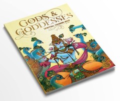 Gods and Goddesses – Spiritual Coloring Book Multicolor