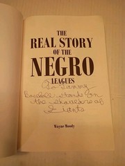 The Real Story of The Negro Leagues Paperback Wayne Moody