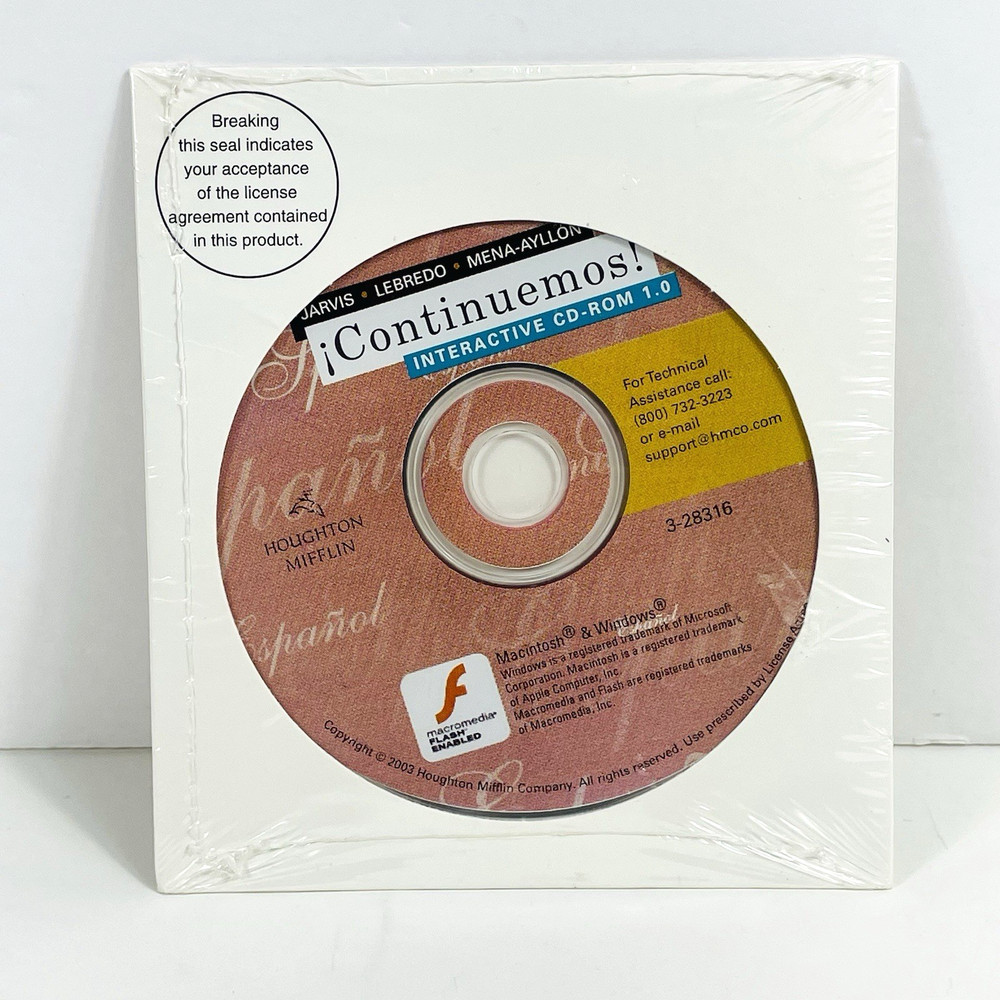 Continuemos! Interactive CD-ROM 1.0 for Windows and Macintosh