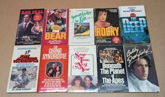 1970s 1980s Movie Tie-in Vintage Paperback Books LOT OF 19