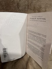 Harry Potter 5 Book Set 1-4, 6-7 Slightly Creased Slightly Withered