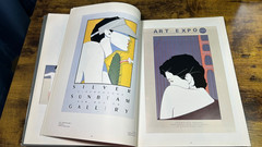 Nagel: The Art of Patrick Nagel 1980s Art Deco 1987 1st Paperback Edition