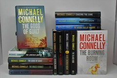 Lot of 10 Michael Connelly Crime Fiction Hardcover Books MIX