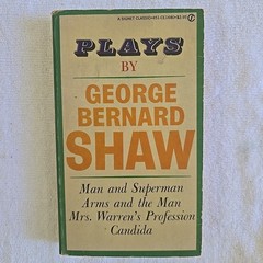 Plays by George Bernard Shaw (1960, Mass Market)