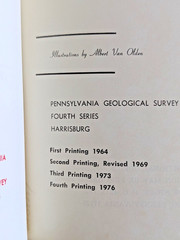 Fossil Collecting in Pennsylvania by Donald M. Hoskins 4th Printing 1976 w/ Map