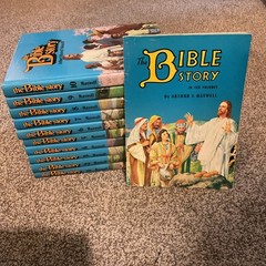 The Bible Story Complete 10 Vol. Book Full Set 1-10 Arthur Maxwell 1979