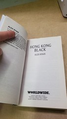 Hong Kong Black By Alex Ryan Worldwide Library 2017 Paperback