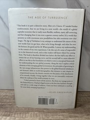 Age of Turbulence : Adventures in a New World by Alan Greenspan (2007) Hardcover
