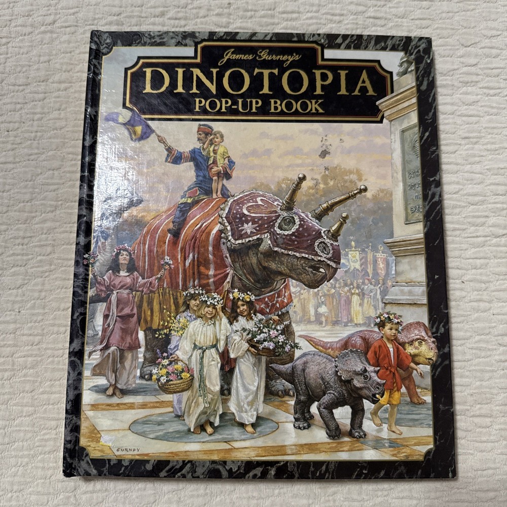James Gurney’s Dinotopia Pop-Up Book