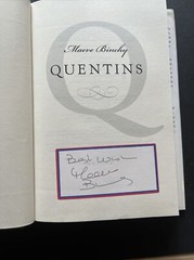 First Printing Quentins with bookplate signed by Maeve Binchy (2002, Hardcover)