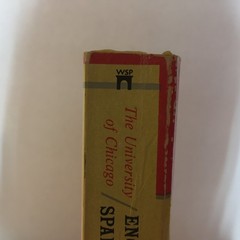 The University Of Chicago Spanish English English Spanish Dictionary Otto F Bond