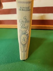 Le Cousin Pons – 1929 Hardcover Book by Honore De Balzac VINTAGE RARE