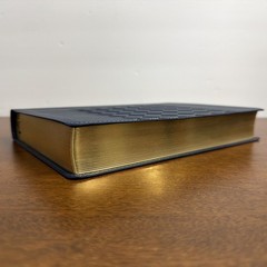 NIV, Wide Margin Bible (A Bible that Welcomes Note-Taking), Leathersoft, Navy
