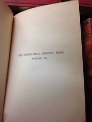International Scientific Series Lot of 4 NBs 1876 G 260226