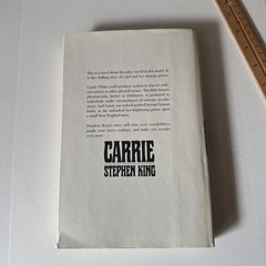 Carrie By Stephen King Hardcover Book By Doubleday 1974 Vintage