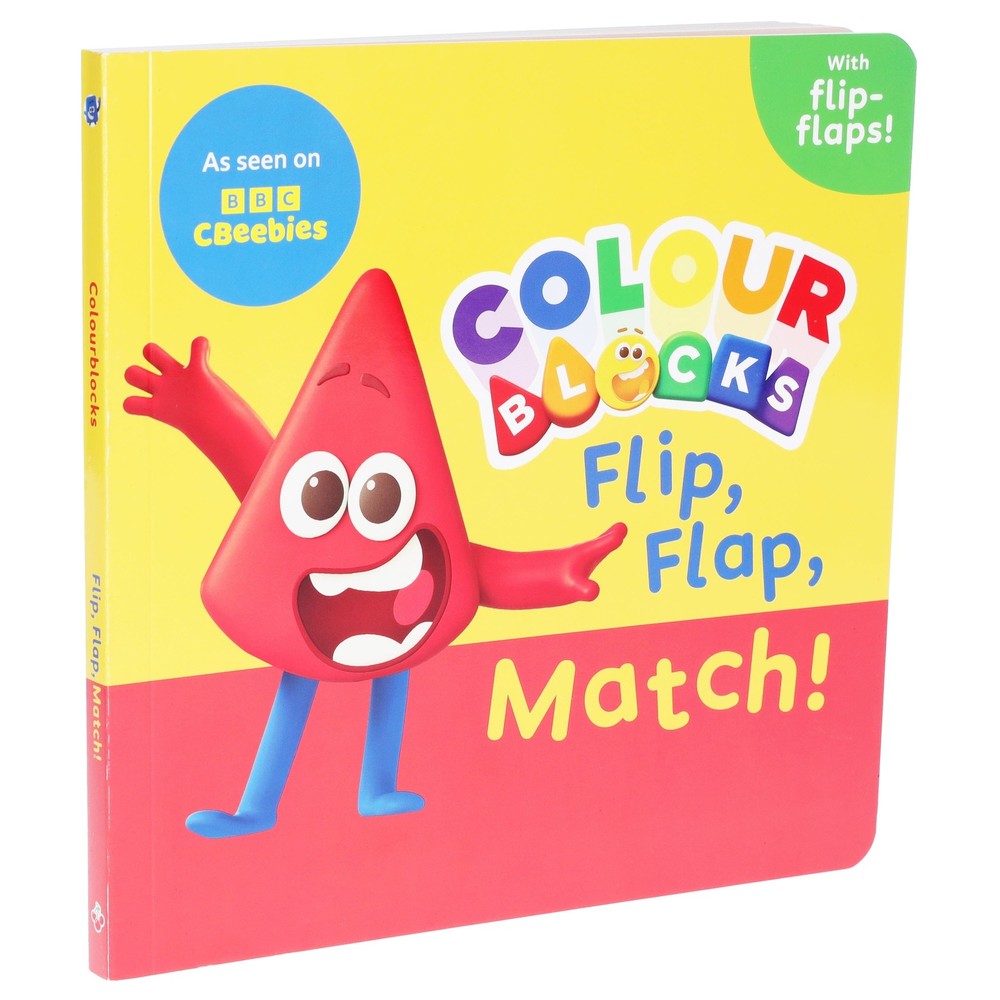 Colourblocks Flip, Flap, Match! by Sweet Cherry Publishing – Board Book