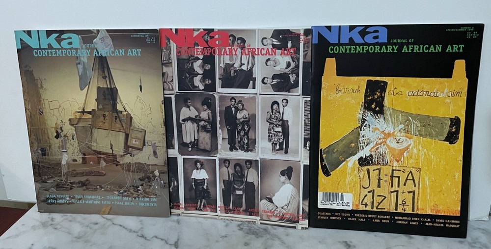 GROUP OF THREE (3) VOLUMES – NKA: JOURNAL OF CONTEMPORARY AFRICAN ART – 90’s