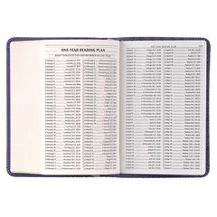KJV Holy Bible, Mini Pocket Size, Faux Leather Red Letter Edition – Ribbon Ma…