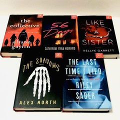 Book of the Month BOTM Hardcover Choose Your Title Fiction Thriller Bundle Lot