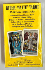 Spanish Rider-Waite Tarot ~ 78 Card Deck 2.75″ x 4.75″ + Instruction Booklet NIB