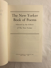 Stories from the New Yorker 6 Books 1940s ’50s ’60s Fiction Profiles Love Poetry