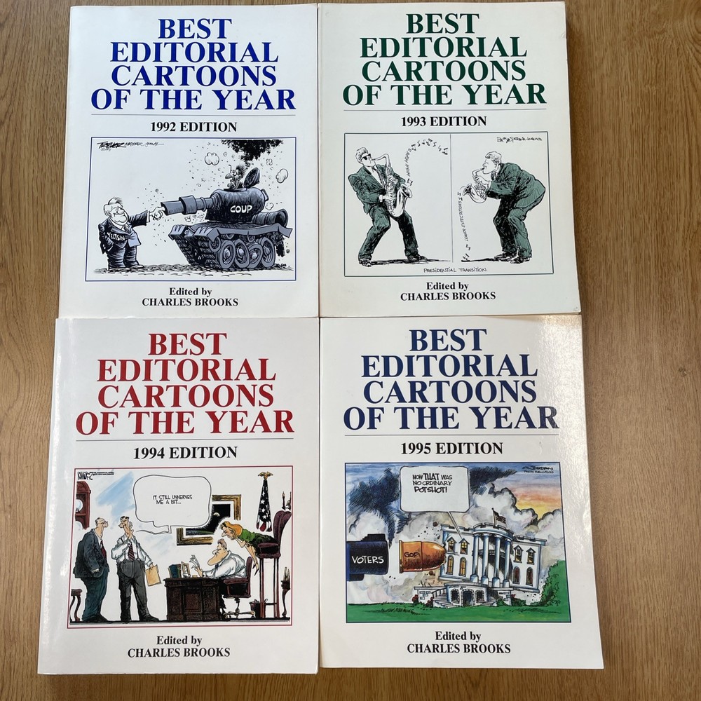 Best Editorial Cartoons of the Year : 1992-2000 and 2006 TPB Very Good