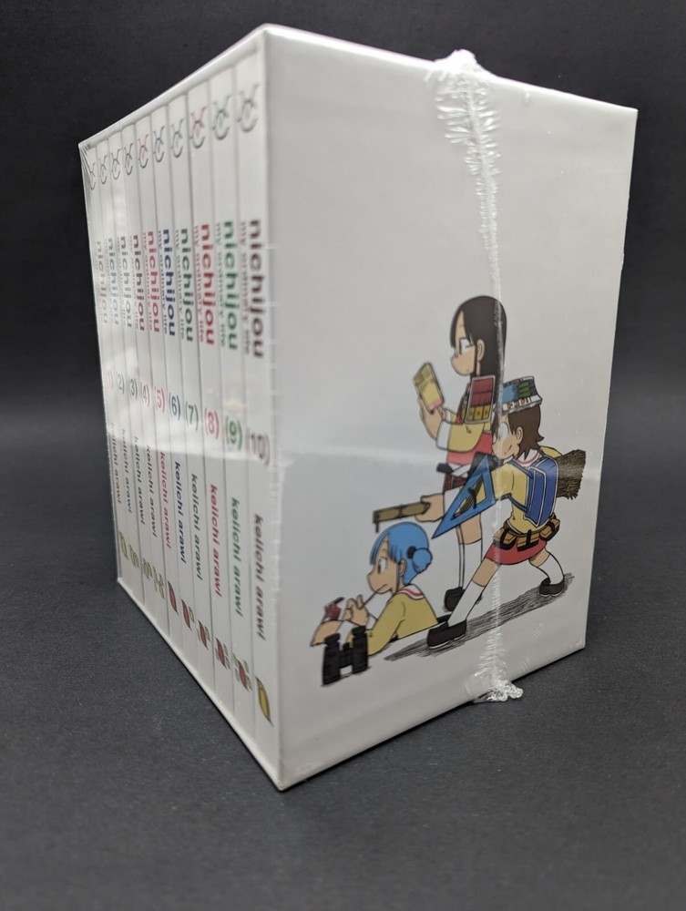 Nichijou My Ordinary Life 15th Anniversary Manga Box Set (Manga Vols #1-10)