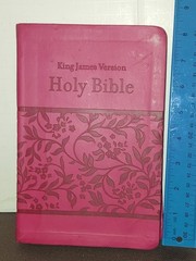 Red King James Version Holy Bible Imitation Leather Small Print in English