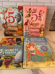 5 Minute Stories Storybook Lot Of 4