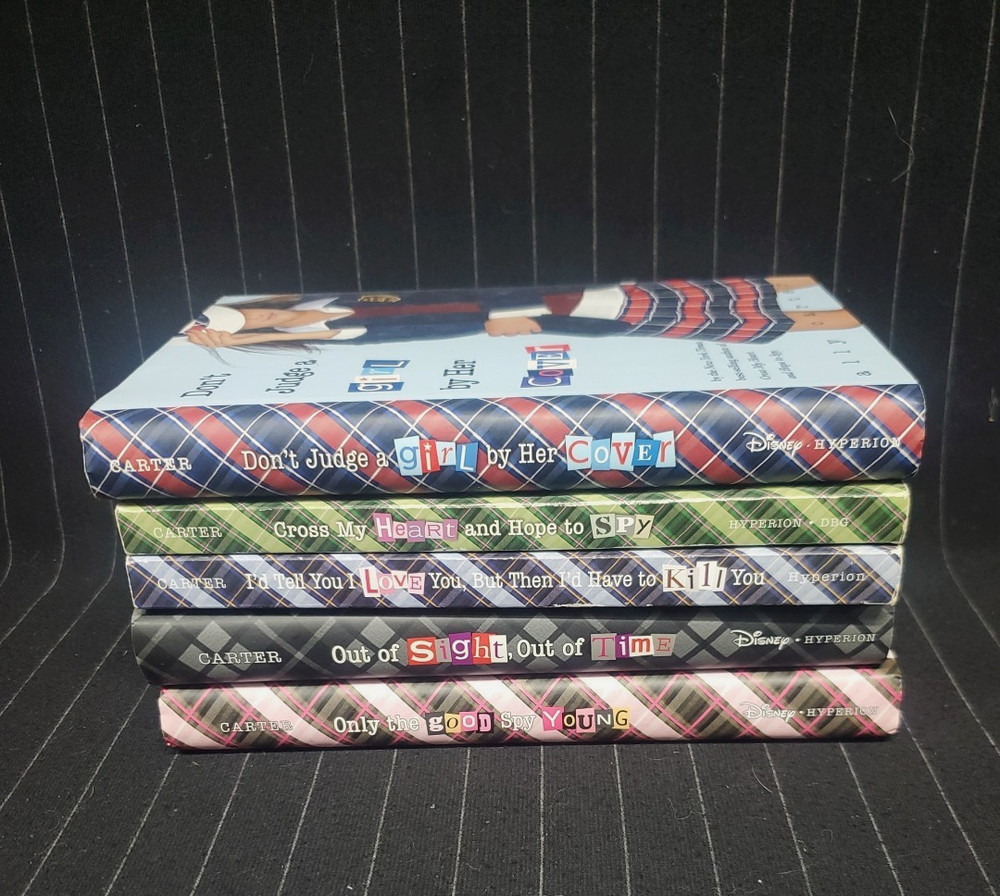 Ally Carter – Lot of 5 Gallagher Girls Series Book 1-5 (4 Hardcover~1 Softcover)