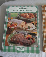 Best of Country Cooking Cookbook 2000 and 2001/ 184 pages ea./ hardback