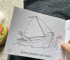 Some People Sail Boats Paperback Maria Fleming GOOD 2003 Kids Scholastic Level C