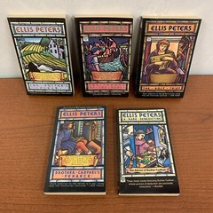 Vtg Lot Set of 17 Brother Cadfael Mysteries by Ellis Peters (PB, 1970s – 1990s)