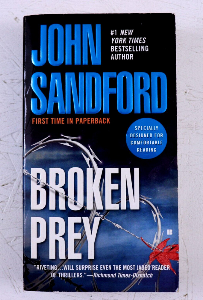 A Prey Novel Ser.: Broken Prey by John Sandford (2006, Trade Paperback Thriller
