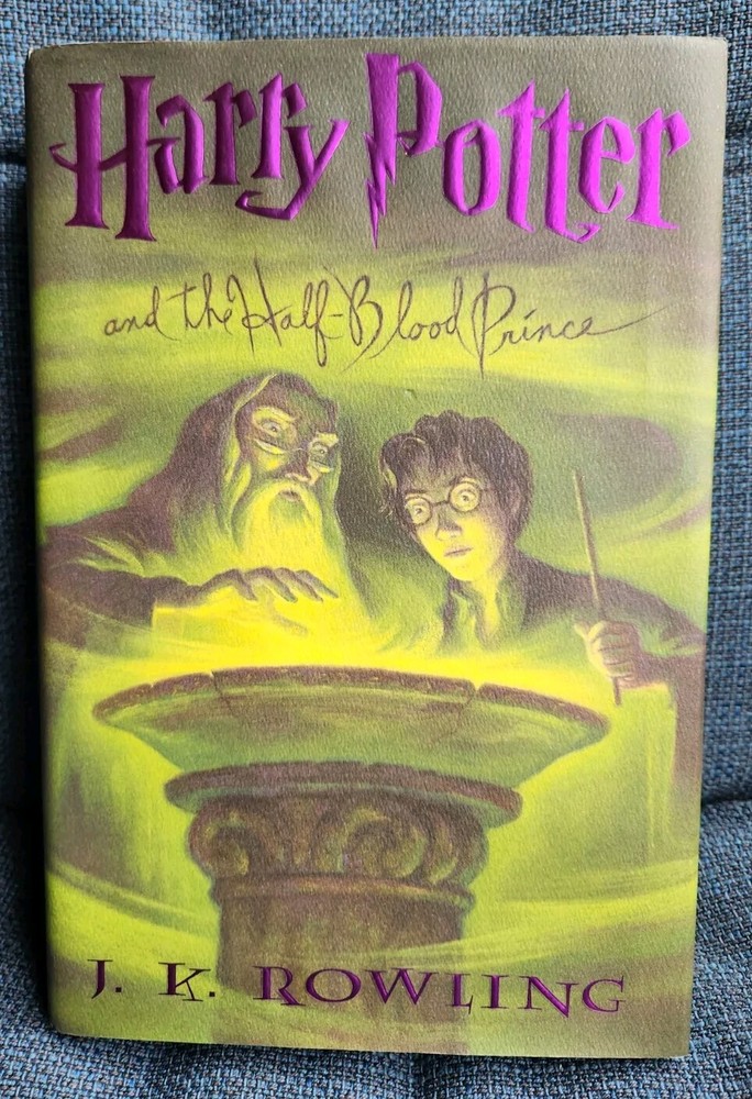 Harry Potter and The Half-Blood Prince 1st Edition 1st Print 652 Pages 11 Error