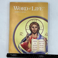 WORD Of LIFE Sample Book Augustine Institute Paperback Yellow Good Condition