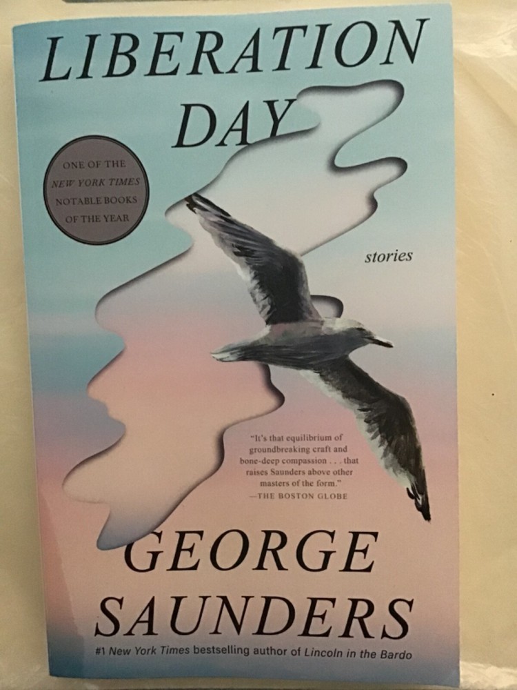 Liberation Day: Stories-Paperback by Saunders, George -VERY GOOD-237 pages-2022