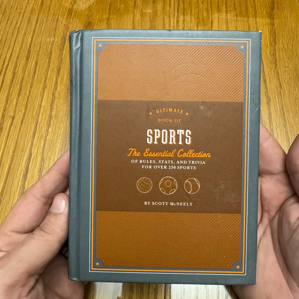 Ultimate Book of Sports Essential Collection Scott McNeely Stats Trivia Rules