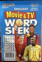 Lot of 2 Penny Press Movie Tv Word Seeks And Fill In Puzzle Books August 2024