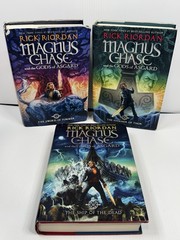Magnus Chase Trilogy Rick Riordan Hardcover Set Books 1-3 w/ Dust Jackets