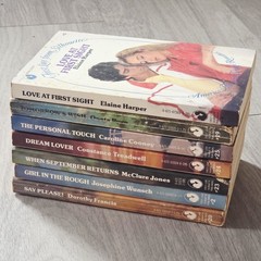 First Love From Silhouette FIRST PRINT Paperback Lot of 7 Teenage Romance