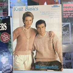 Lot of 13 Vintage Knitting Pattern Books Magazines Leaflets Sweaters Men & Women