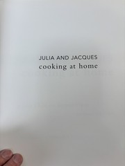 Julia & Jacques Cooking at Home Hardcover Large Cookbook 11″x9.5″