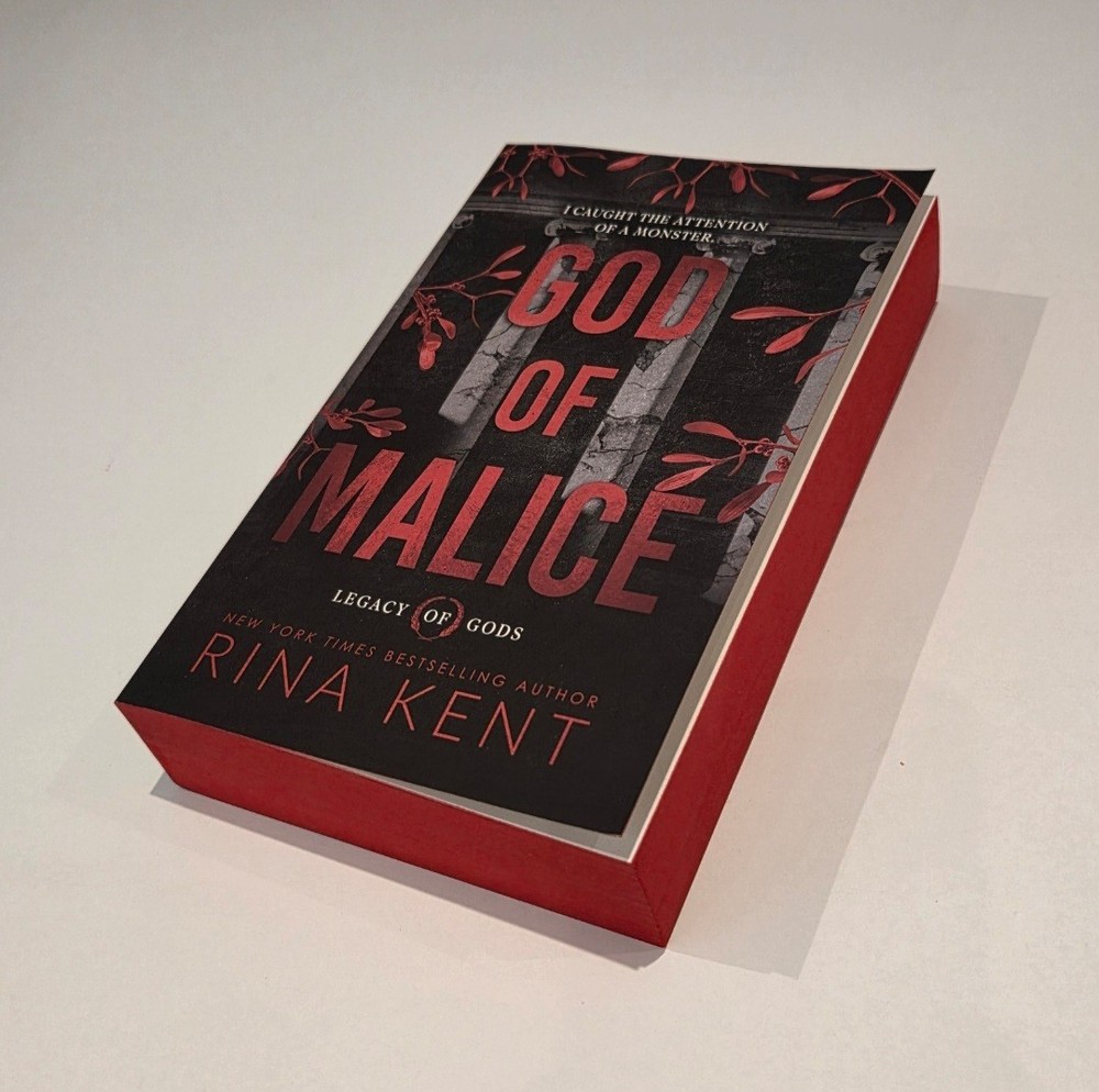 God Of Malice Rina Kent Sprayed Edges