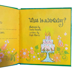 Vintage 1960’s What is a Birthday American Greetings Sunbeam Library Book