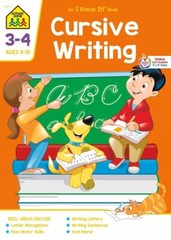 Cursive Workbook Writing Handwriting Practice Tracing Letters Ages 8 to 10