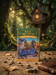 Magic Tree House Books 1-4 Box Set Mary Pope Osborne Adventure Chapter Books
